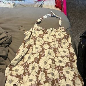 Abercrombie halter dress XL